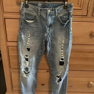Arizona Jean Co Skinny Ripped Jeans